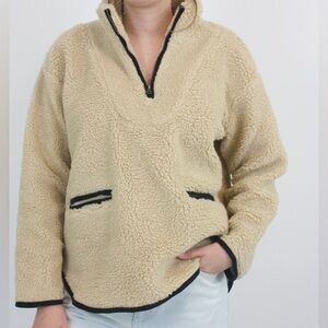 All Row Pullover Teddy Jacket